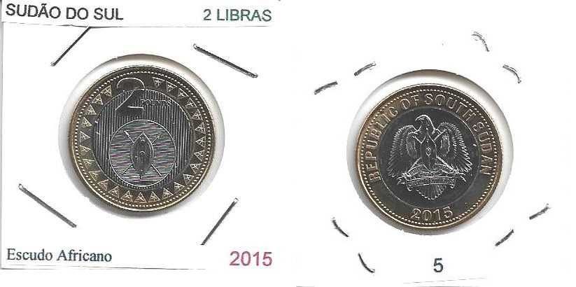 Sudão do Sul - - - - - Moedas