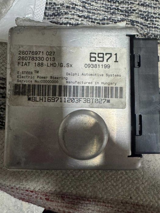 Módulo da culinária direção Fiat punto 188