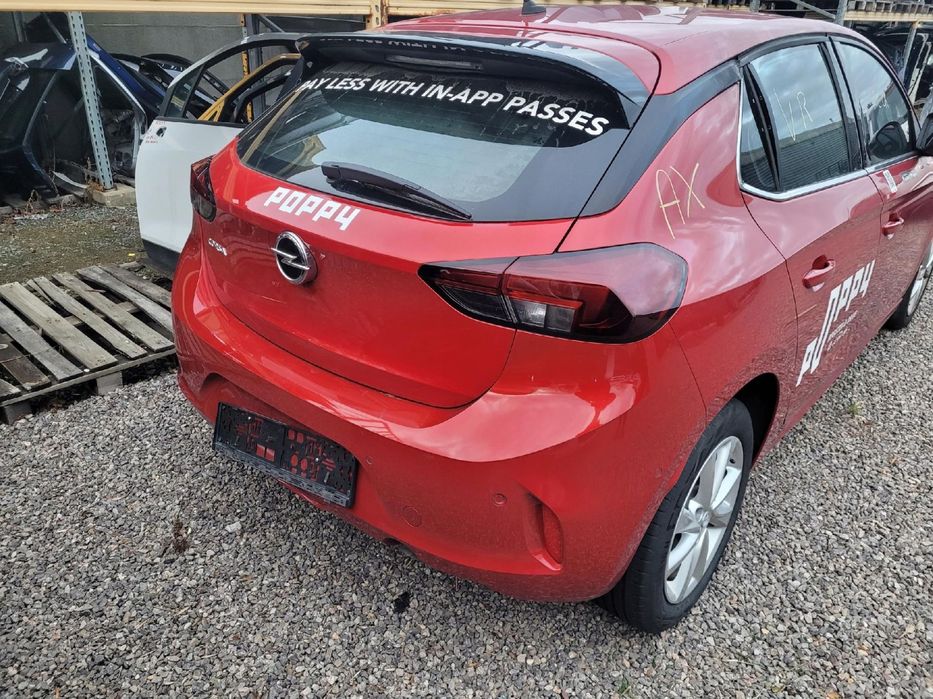 OPEL CORSA F 2019- CWIARTKA PAS WANNA BŁOTNIKI KLAPA LAMPY ZDERZAK