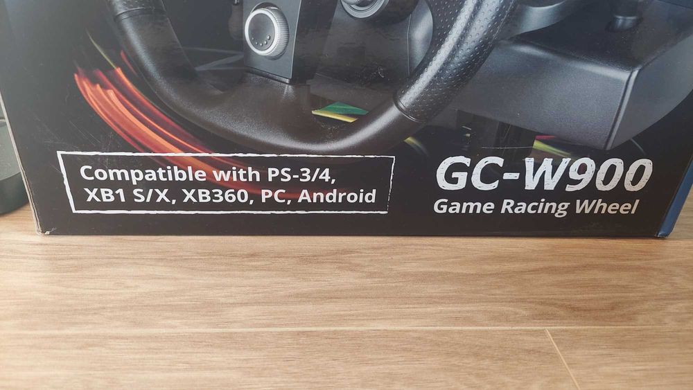 Kierownica , pedały XB1 S/X, XB 360, PC, Android