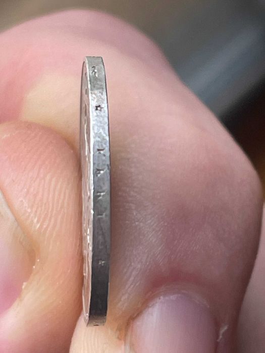 moeda em prata 1 L 1917 Italia