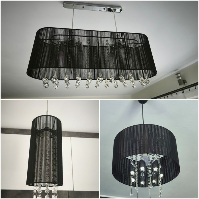 Komplet trzech lamp