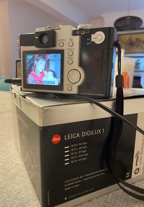 Leica Digilux 1 em caixa original