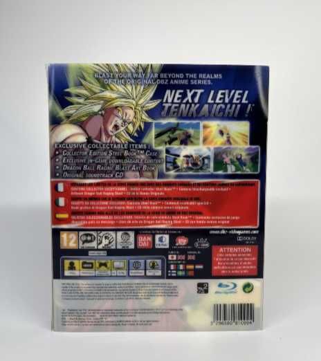 Dragon Ball Raging Blast Edição Limitada Steelbook PS3 PAL - Completo