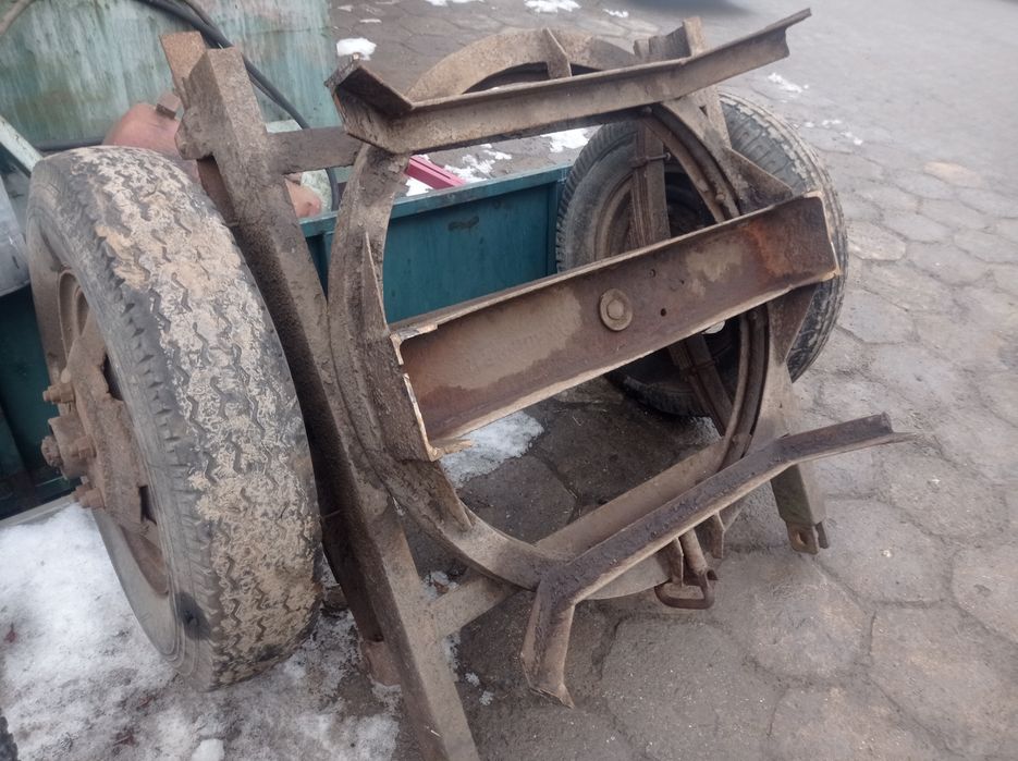 Kraniec obrotnica opona koło oś przyczep Sanok Autosan d43 d44 d45 d47