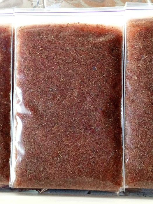 Замороженый корм , артемия рачки, артемія м'ясо