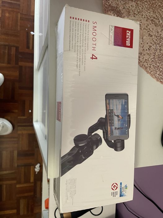 Estabilizador para telemovel profissional SMOOTH 4 pro