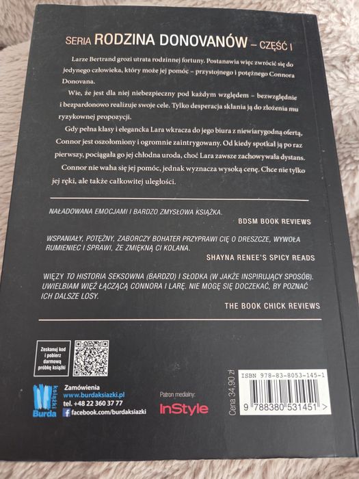 Książka seriach 1  WIĘZY