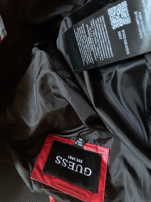 -45% Guess 48 50 L 52 54 XXL бомбер демисезон куртка ветровка вітровка