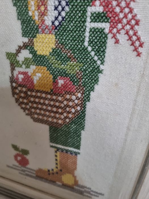 Quadro de ponto cruz