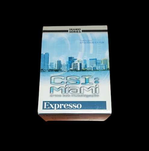 CSI MIAMI Crime sob Investigação - Serie 1 /24 Episod./6dvds/Semi-nova