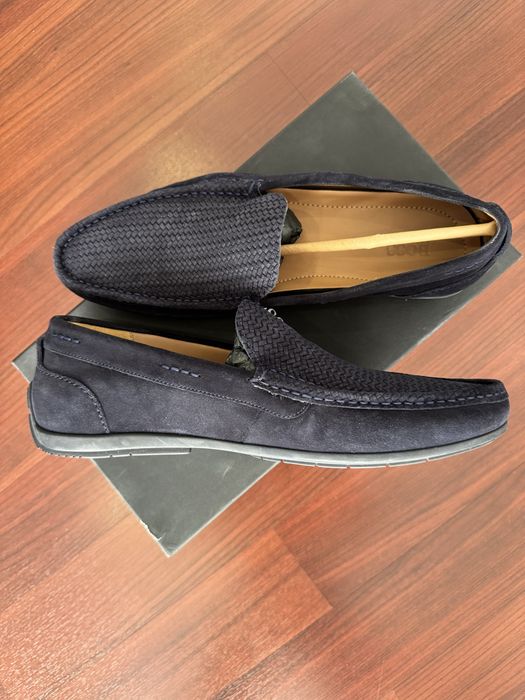 Оригінальні мокасини Hugo Boss 44,5 розмір