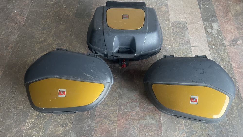 Top case e malas laterais Honda