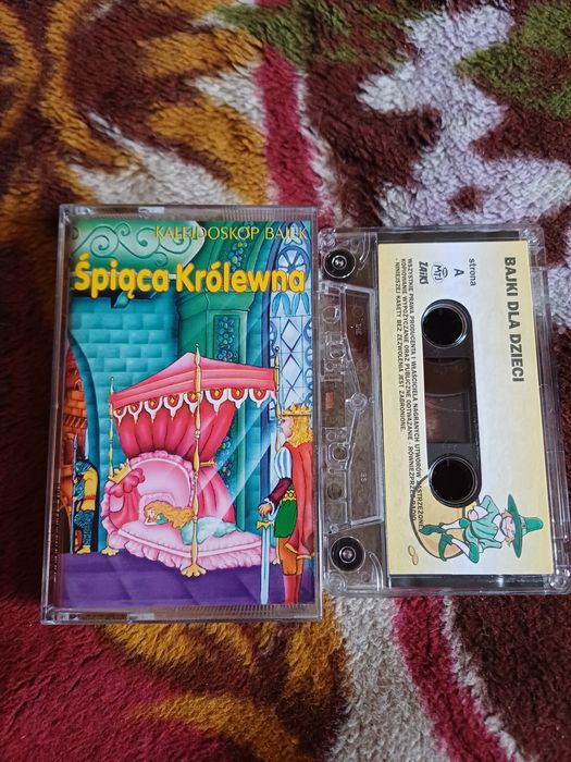 Kaseta magnetofonowa śpiąca królewna