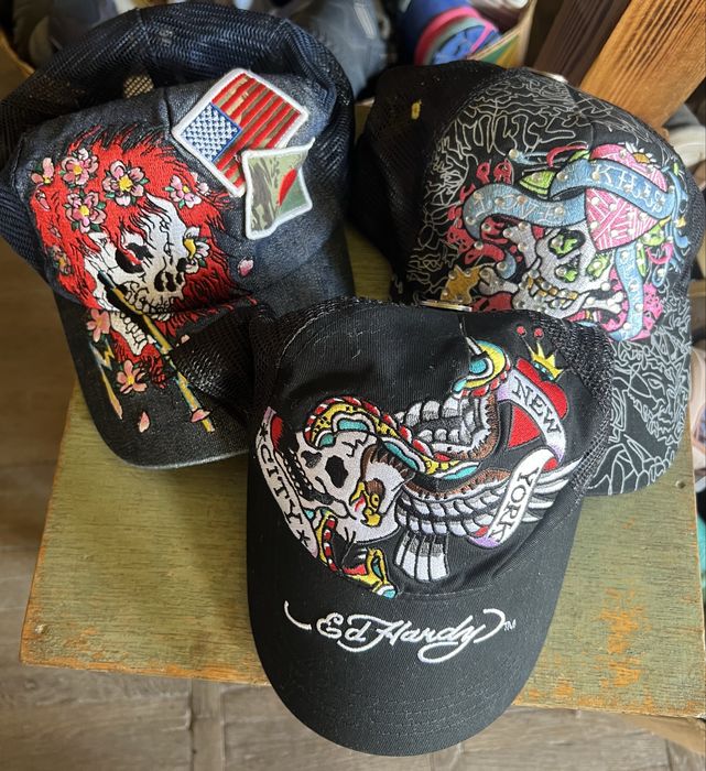 Кепки ed hardy..