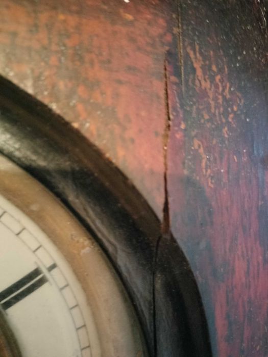 stary drewniany zegar wiszący