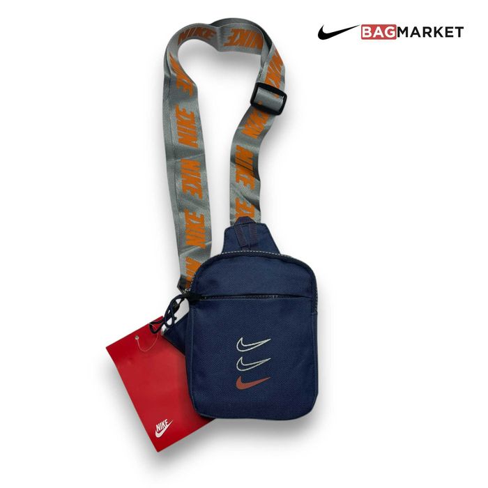 Сумка Nike через плечо, мессенджер Найк бананка барсетка, слинг сумка