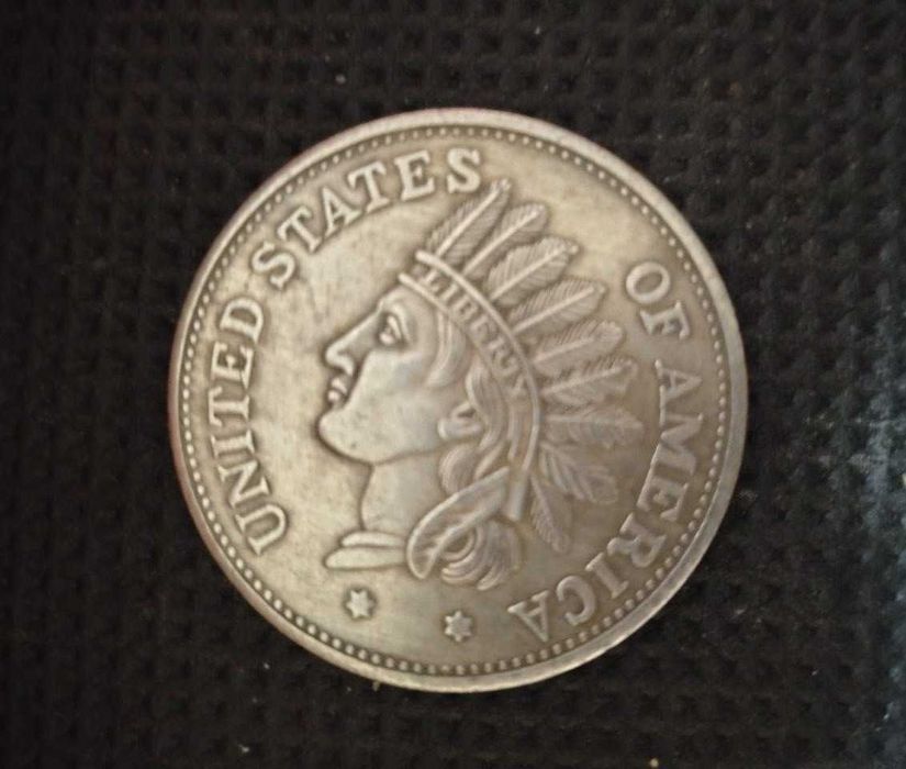 Монета 1 Доллар США 1851 год.