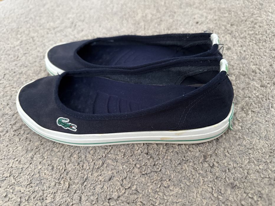 Baleriny damskie Lacoste rozmiar 37/23.5