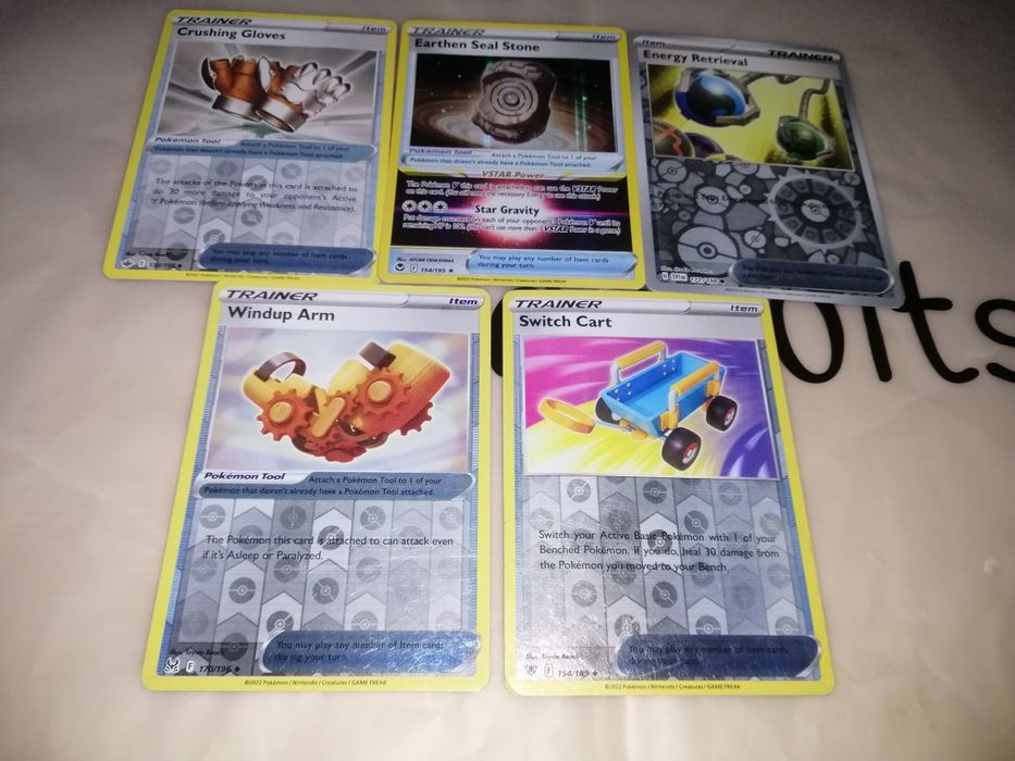 Голографічні колекційні картки покемонів тренерів. Pokemon Trainer