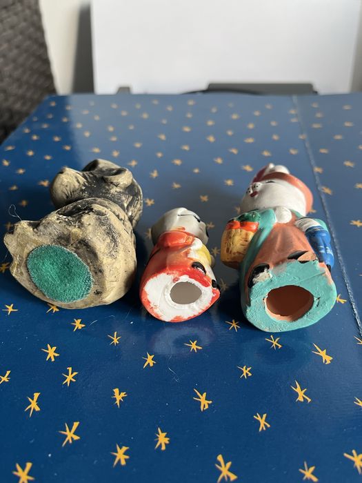 Zestaw figurek ceramicznych