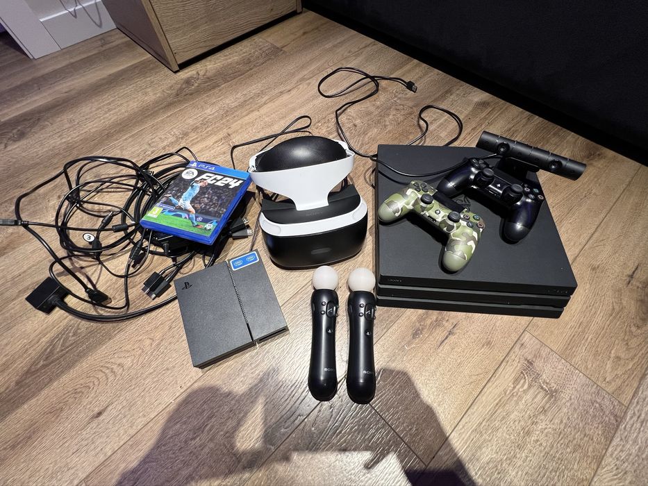 ps4pro＋vr 別売り可能 ps4 pro vr - купити приставки - Ціна на OLX.ua