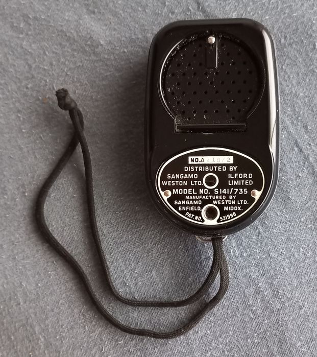 Medidor luz exposição Weston Master II