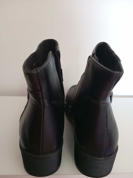 botas pretas 36 com fechos