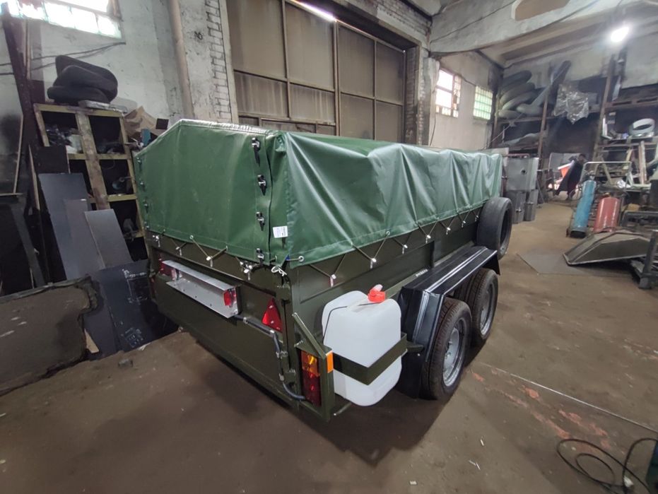 Причіп 2 осі 2.0 тонни