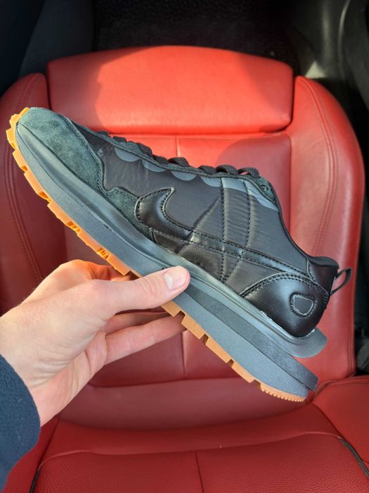 (ОПЛАТА ПІСЛЯ ОГЛЯДУ)Nike x Sacai VaporWaffle Black Gum Найк х Сакай