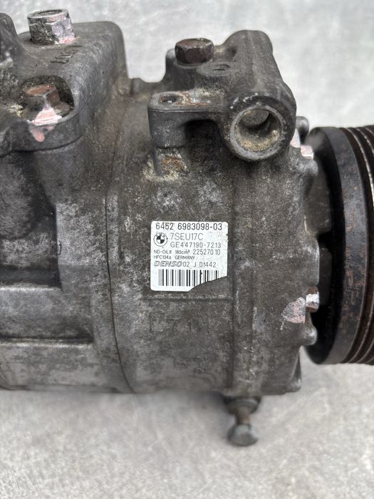 Компресор кондиціонера бмв е60 е61 м57н м57н2 кондиционера bmw