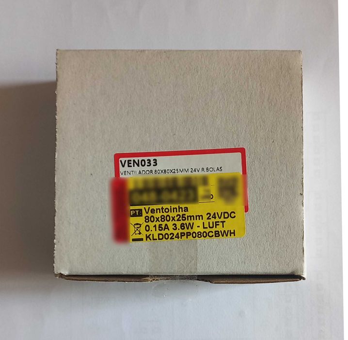 Ventoinhas 24VDC64861747071619126