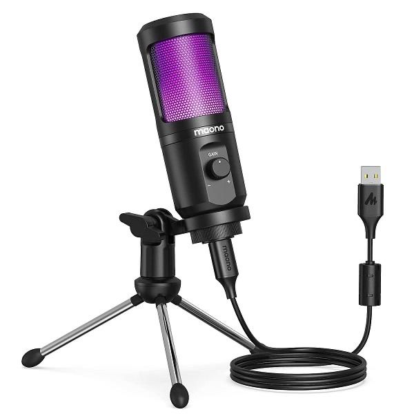 USB-мікрофон Maono PM461 з RGB-підсвіткою