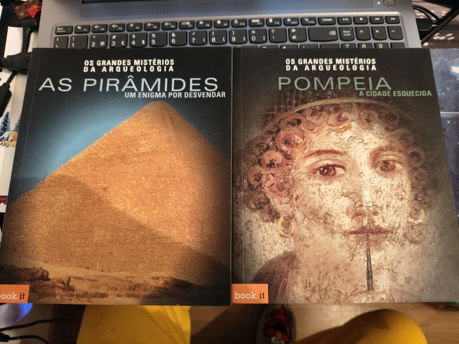 Os grandes mistérios da arqueologia - 4 livros em excelente estado