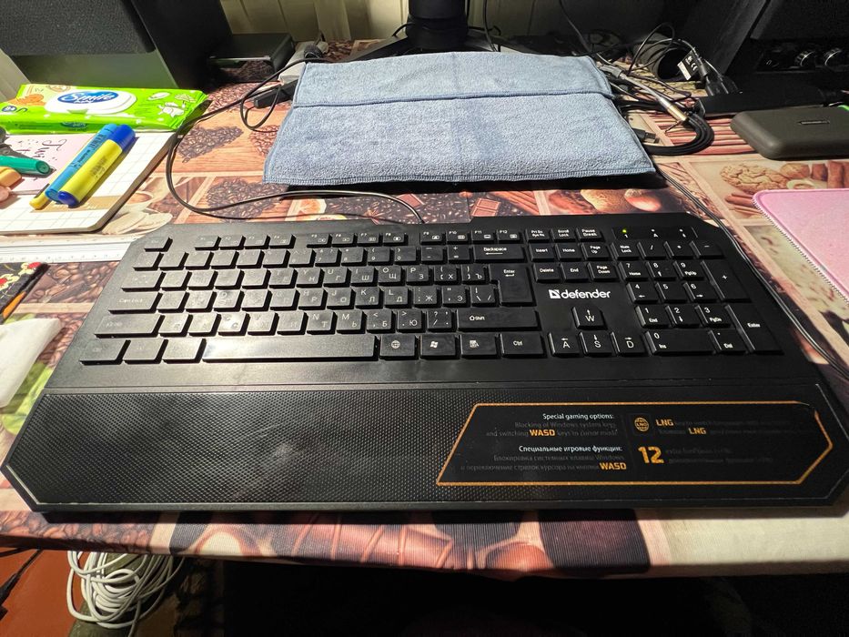 Клавіатура дротова Defender Oscar SM-600 Pro