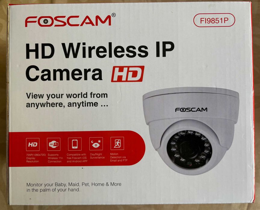 Camera videovigilância Foscam FI9851P