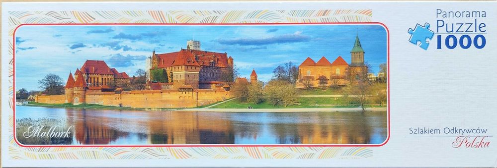 Puzzle szlakiem odkrywców Malbork 1000 elementów