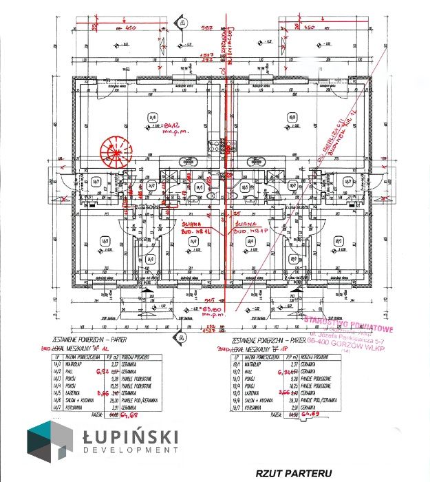 ŁUPIŃSKI DEVELOPMENT Mieszkanie, lokal z ogródkiem