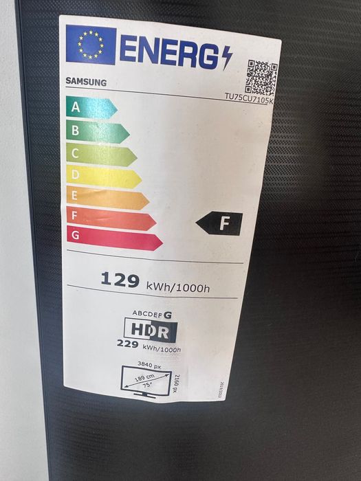 Televisão 75 polegadas Samsung