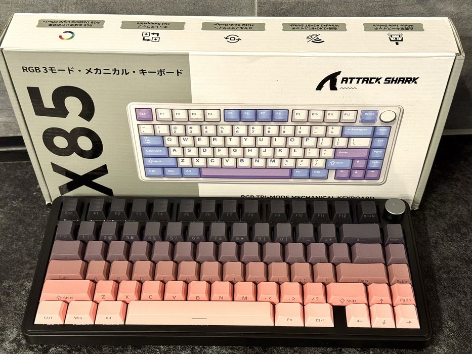 Механічна бездротова клавіатура Attack Shark X85