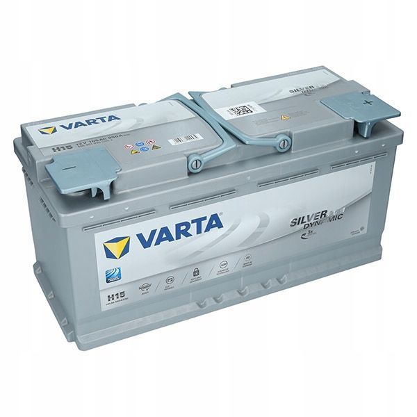 Akumulator Varta AGM H15 12V 105Ah 920A L6 StartStop P - 29,4 kg