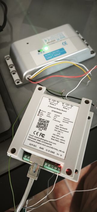 2 Relés ethernet e wi-fi Modbus |mqtt|TCP/udp|http|HTTPS|,web