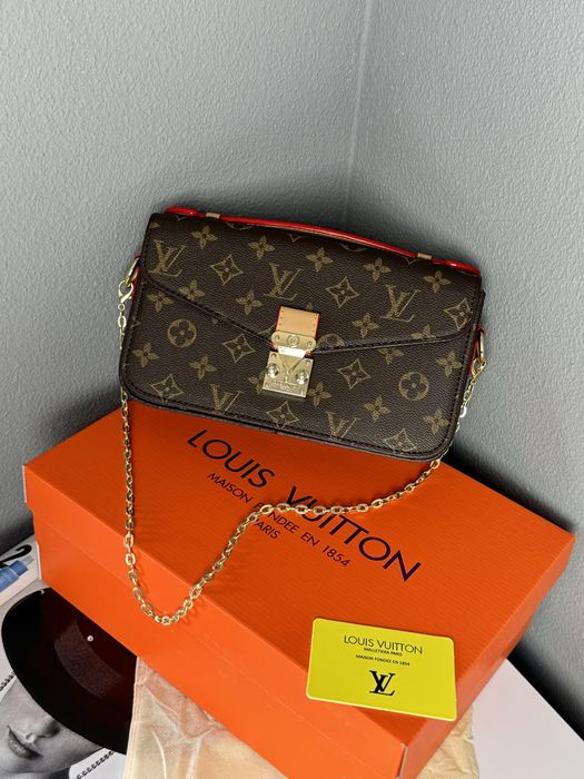Жіноча сумка Louis Vuitton пошет кроссбоди женская сумка клатч луи