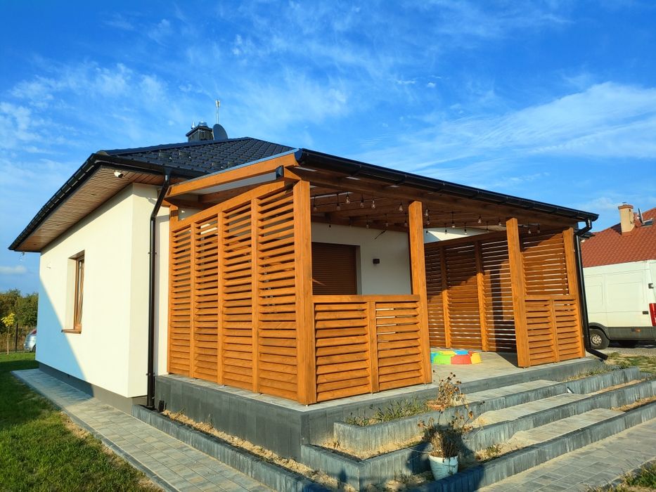 Zadaszenie tarasu - Pergola ogrodowa - Altana ogrodowa - Konstrukcje d