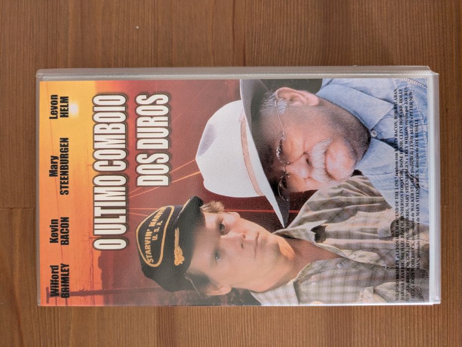 VHS " O Ultimo Comboio dos Duros " 1987 (Opt. Estado)