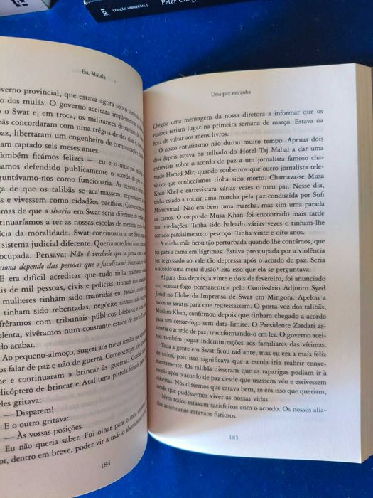 Livro "Eu, Malala" - Malala Yousafzai (Editorial Presença)