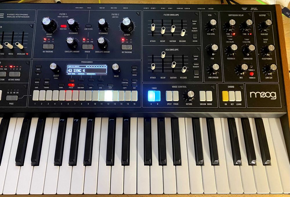 Sintetizador Analógico Moog Muse