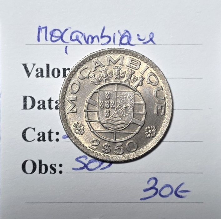 2$50 1954 Moçambique