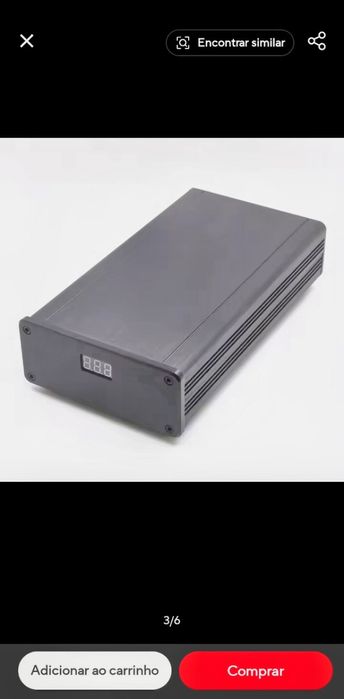 Fonte Linear Hi-Fi 50W Ultra-Low Noise (12V 3A)