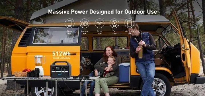 Зарядна станція ANKER PowerHouse 535 512Wh 500W